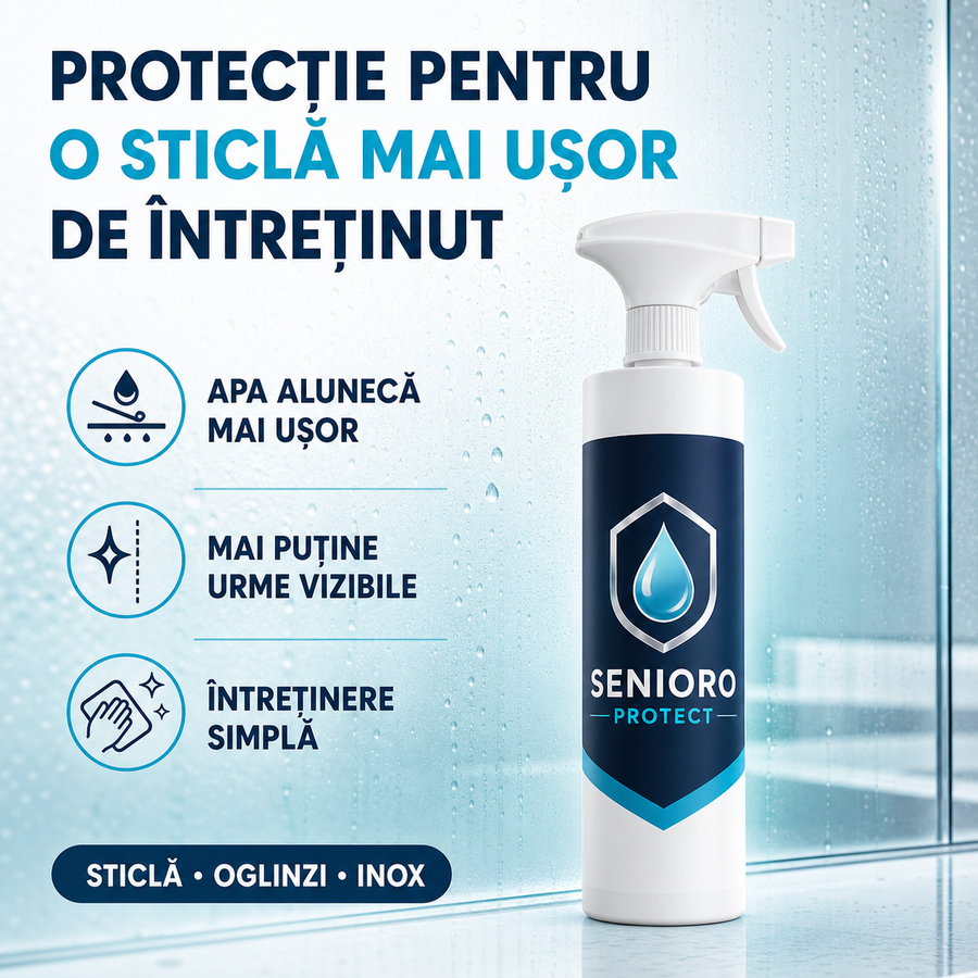 Solutie Senioro Protect pentru Geamuri si Baterii