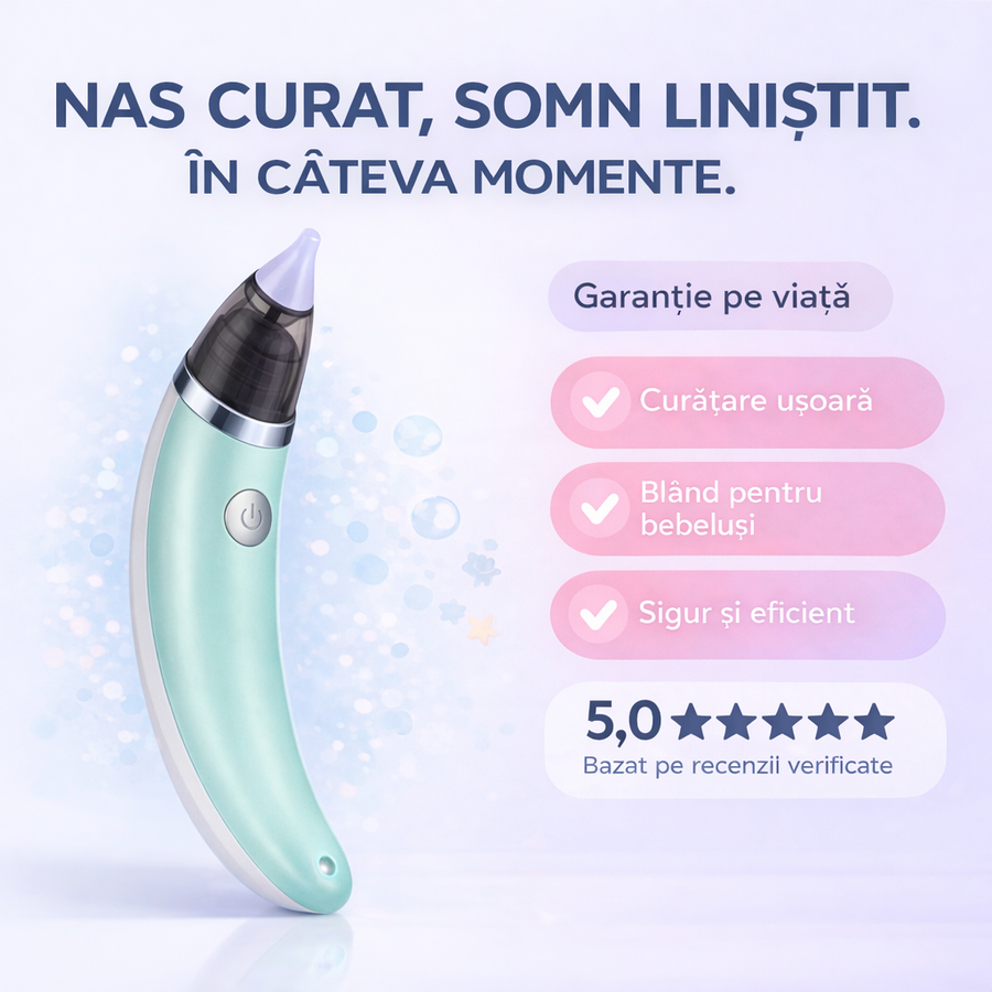 Aspirator Nasal Electric pentru Bebelusi