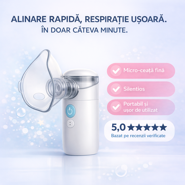 Aparat Aerosol Portabil Reîncărcabil