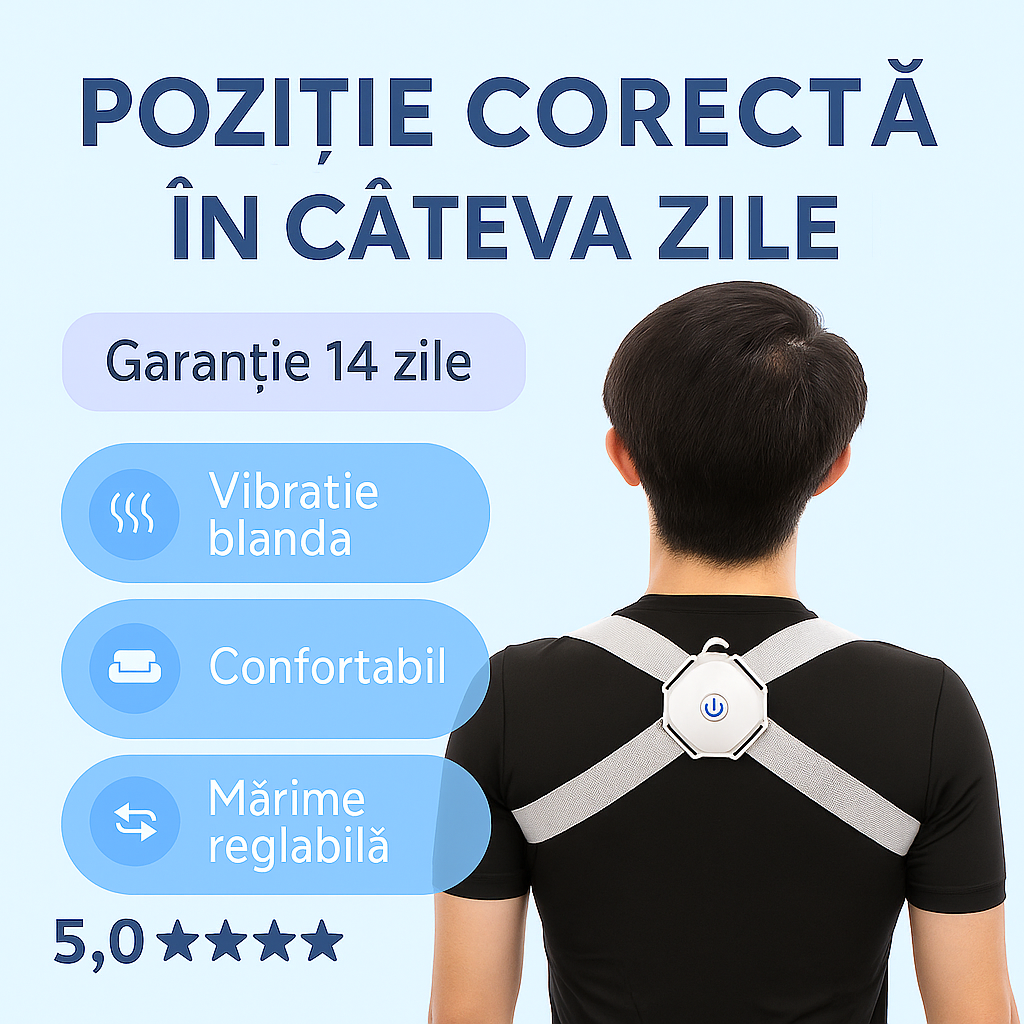Corector Inteligent de Postură pentru Copii