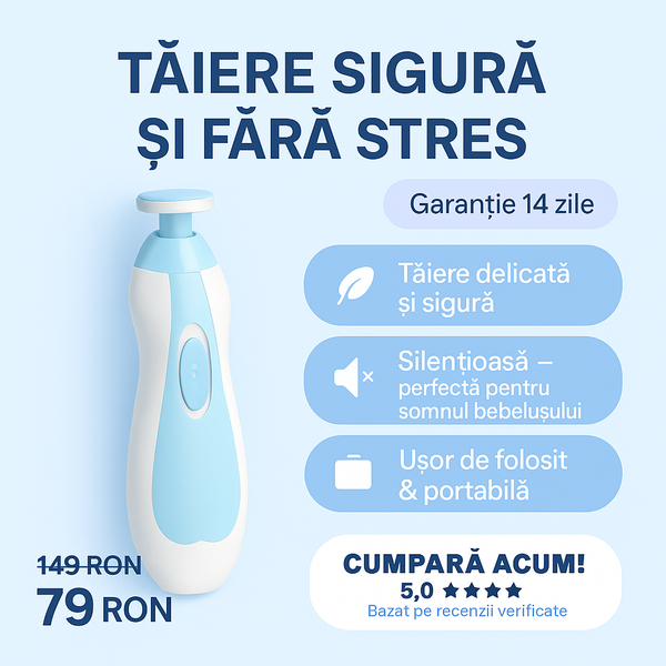 Pila Electrica pentru Bebelusi