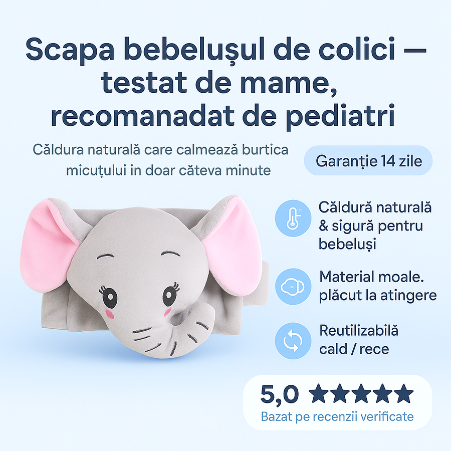 Centura Anti-Colici pentru Bebeluși