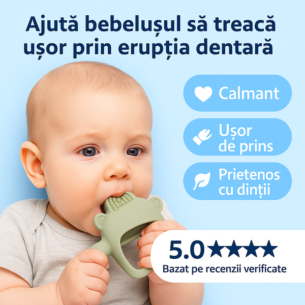 Dispozitiv de Calmare Gingivala pentru Bebelusi