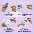 Biberon Hands-Free 3 în 1 cu Sistem Anti-Colici
