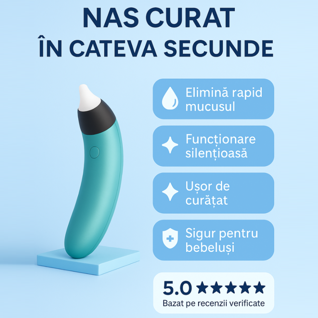 Aspirator Nasal Electric pentru Bebelusi